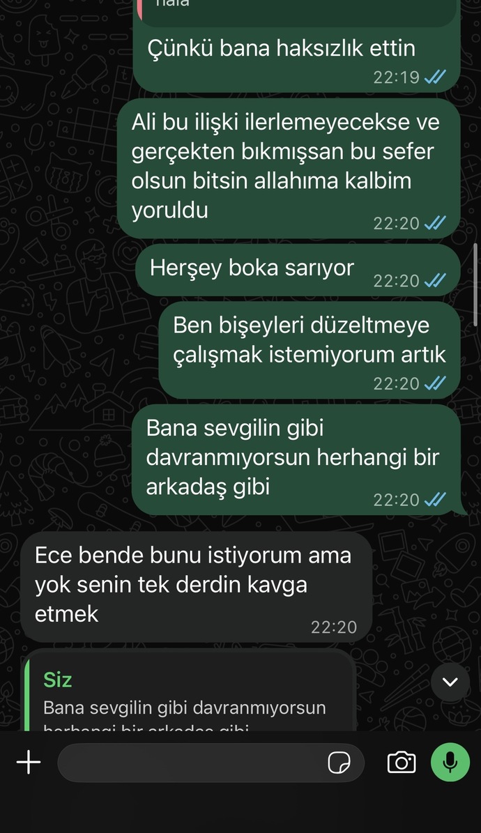 Szce düzeltmek mi istiyor ayrılmak mi?