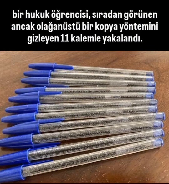 Okul hayatınızda gördüğünüz en yaratıcı kopya çekme taktiği neydi?