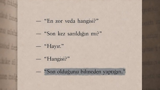 En zor veda hangisi?