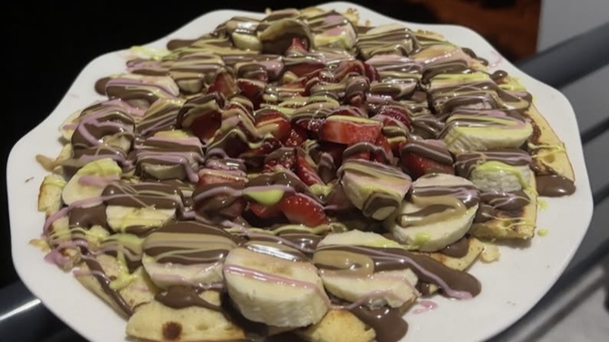 Waffle yaptım nasıl olmuş?