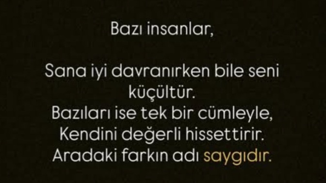 Saygı mı daha önemli, sevgi mi?