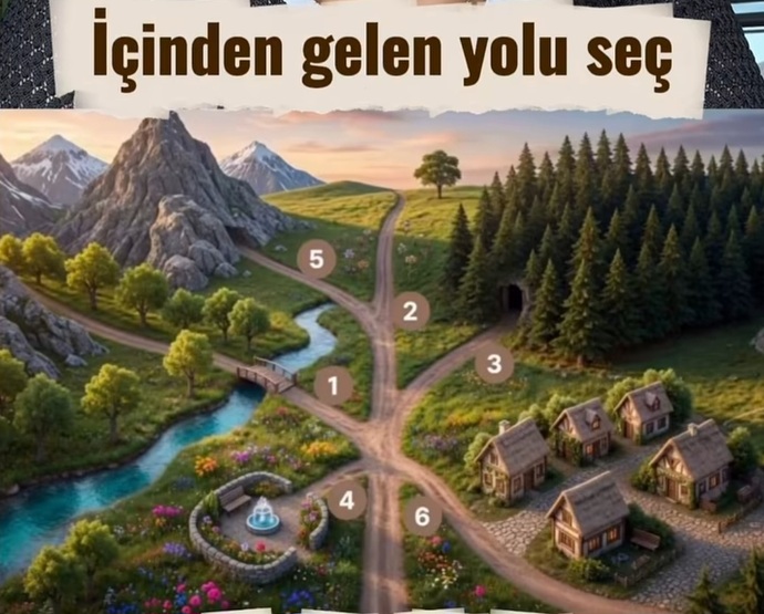 İçinden geçen yolu seç yorumunu dinlemek ister misin?
