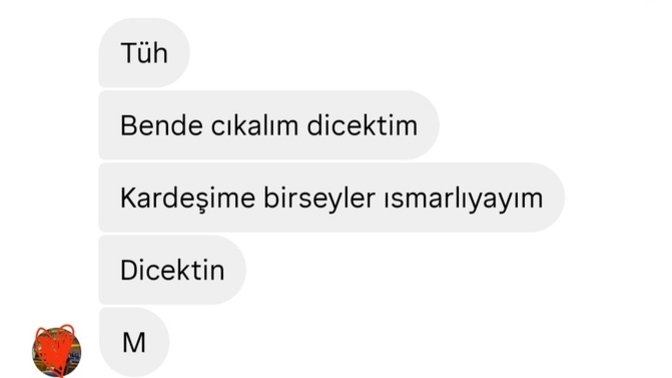 Şu an sana ne ısmarlansa mutlu olursun?