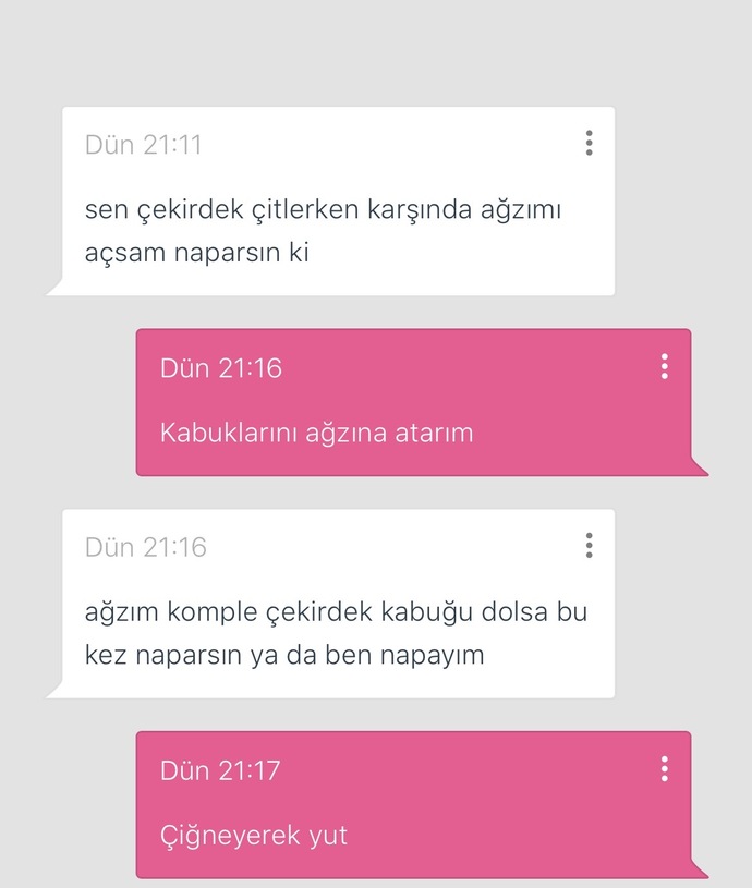 Böyle mesajlara ne tepki verirsiniz?