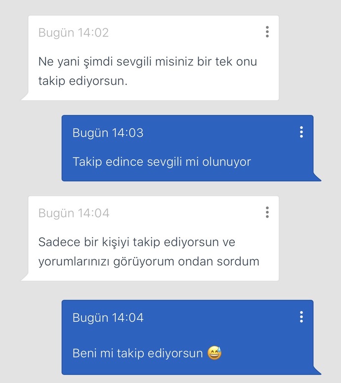 Sitede sizi de stalklıyorlar mı?