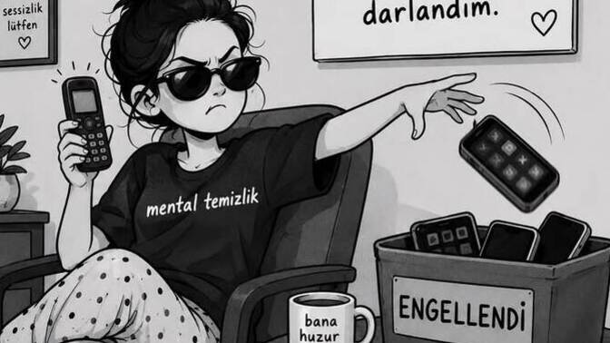 Akıllı telefondan bunaldığınız, daraldığınız anlar oluyor mu sizde de?
