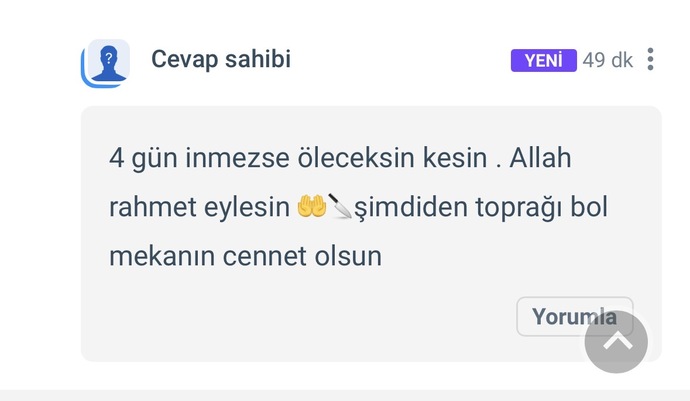 Böyle bir şey insanın yüzüne nasıl söylüyorlar?