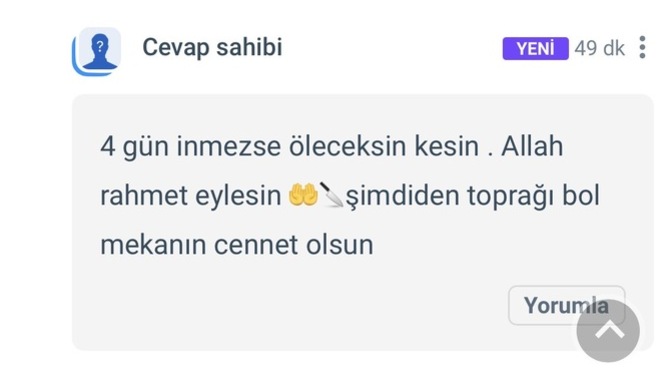 Böyle bir şey insanın yüzüne nasıl söylüyorlar?