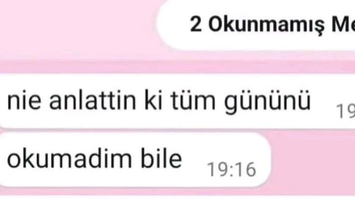 Tüm günüzü anlattığınız biri var mı?