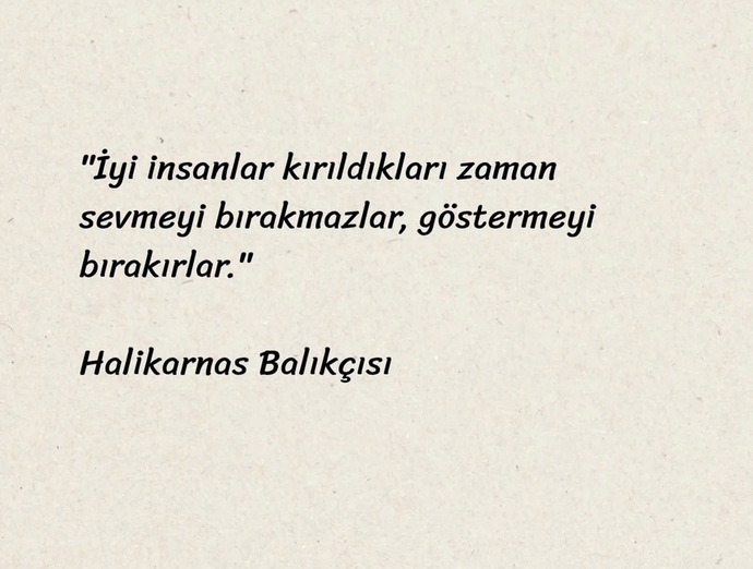 İnsan sevmeyi ne zaman bırakır?