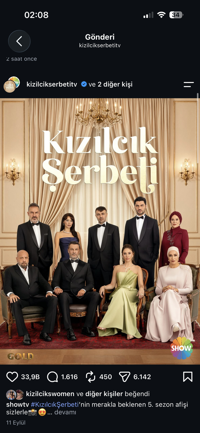 Kızılcık şerbeti yeni sezonun ilk bölümünü izlediniz mi?