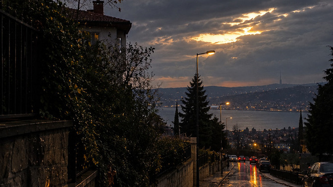 Soğuk hava size kasvet mi veriyor, yoksa benim gibi huzur mu?💜?