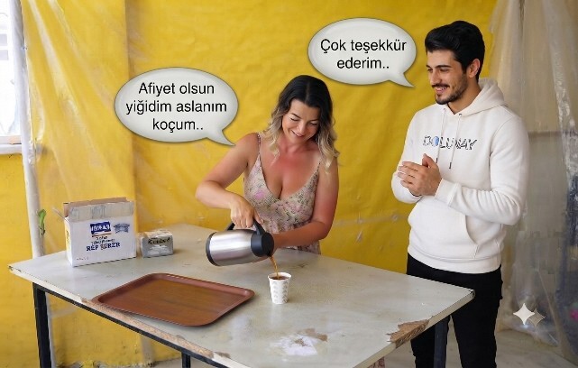 Son içtiğin şeyi termos içine koyup bana getirseydin, çalışırken ben ne içmiş olurdum?
