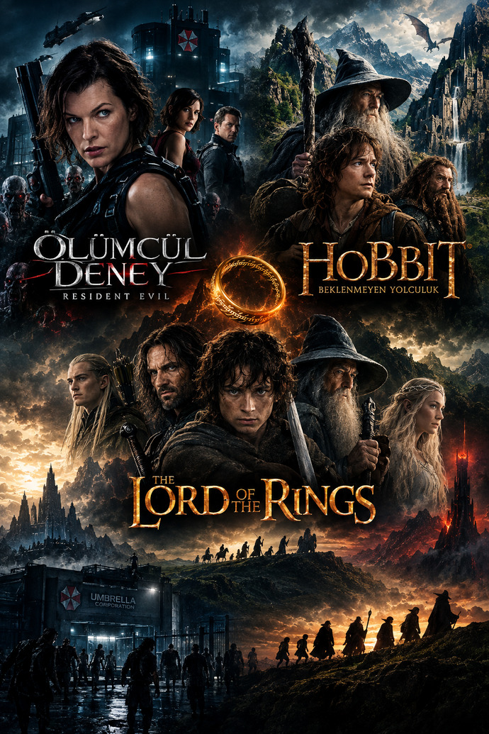 Tekrar tekrar izlediğiniz ve en sevdiğiniz üç film hangisi?
