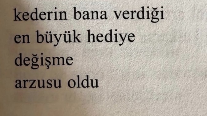Siz payınıza düşen acılardan ne öğrendiniz?