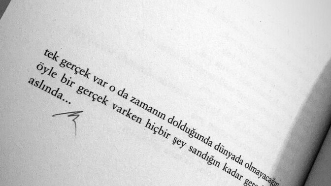 Sizin Gerçeğiniz ne?