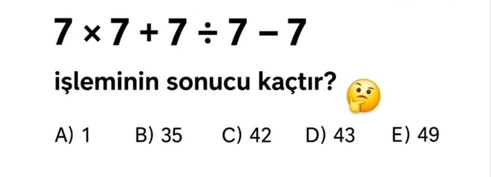 Matematik ile aranız nasıl 😔🤭 ?