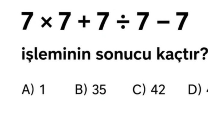 Matematik ile aranız nasıl 😔🤭 ?