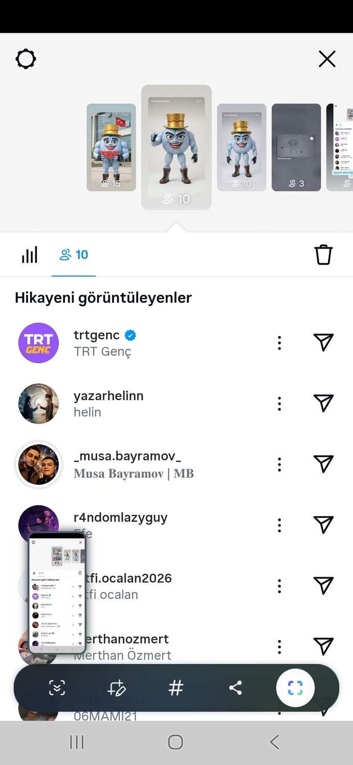🇹🇷TRT Genç✨️ hikayeme baktı📩sizce nasıl?