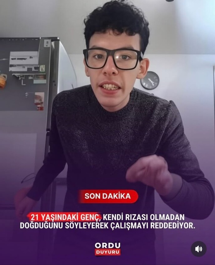 Sizce resimdeki çocuk haklı mı?