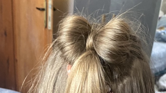 Kızıma Yaptığım saç modeli nasıl olmuş?