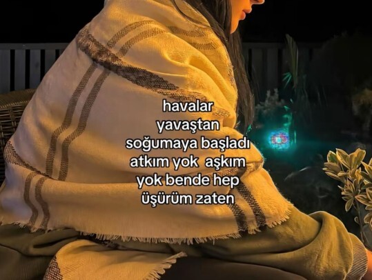 Kış geliyorken atkınızmı var aşkınızmı?
