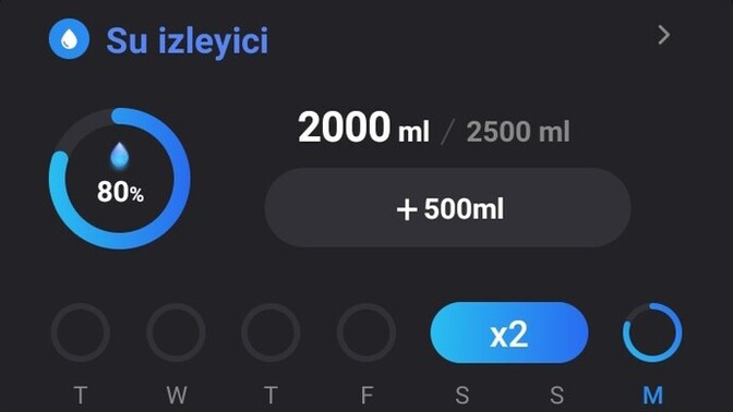 Günde ne kadar su içtiğinizi takip eder misiniz?