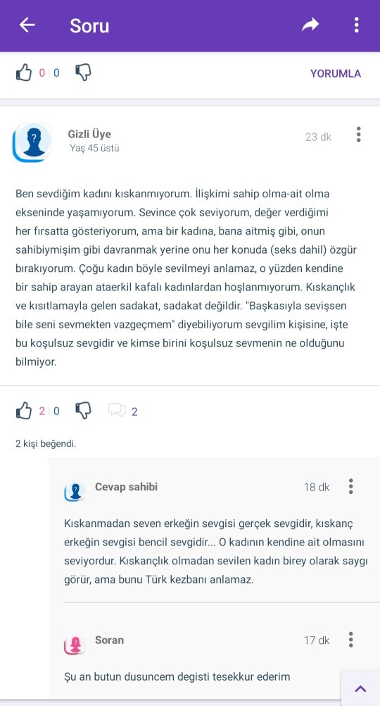 Kıskanmayan biri seviyor mudur?