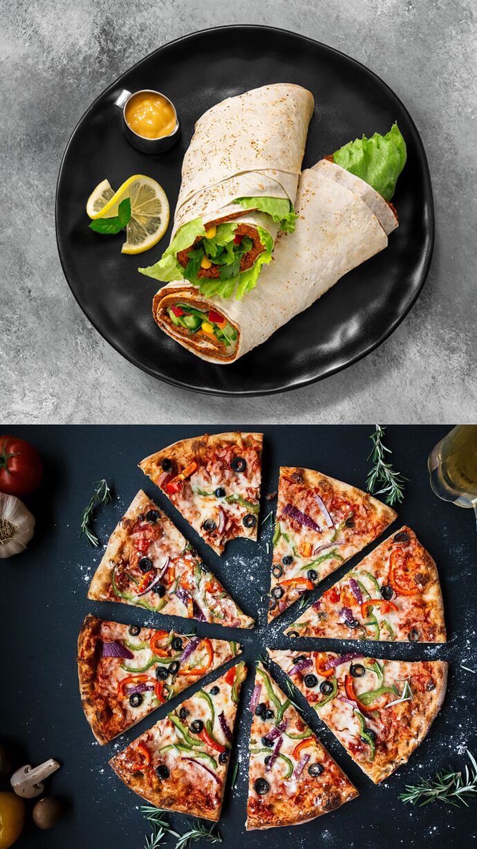 Çiğ köfte dürüm mü, pizza mı?