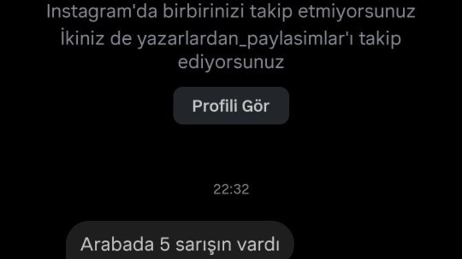 Sizde saçma mesajlar alıyor musunuz bu ne demek sizce 🤨🧐?