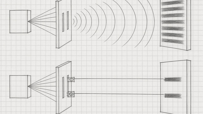 Elektron, bakılmadığında iki yarıktan birden geçiyor; bakılınca tek yoldan. Evren neden saklıyor?