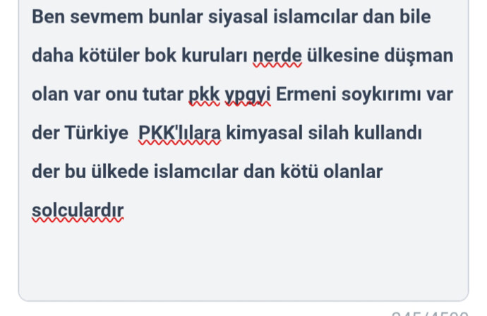 Solcular hakkında ne düşünüyorsunuz, solcu insanları sever misiniz?