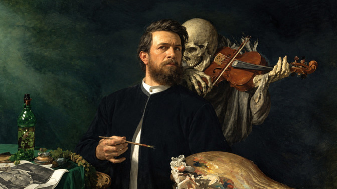 Arnold Böcklin’in "Keman Çalan Ölüm" tablosuna bakmak sizde nasıl duygular uyandırıyor?
