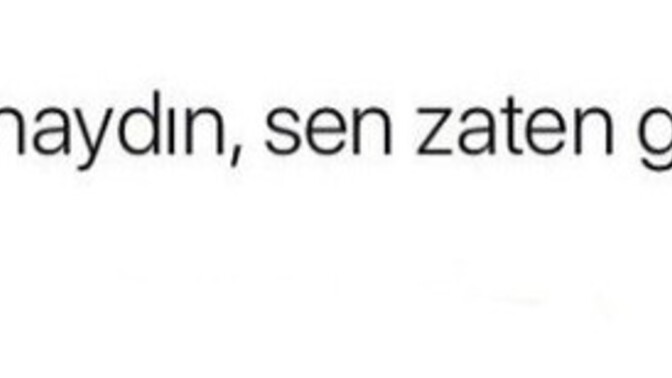 Güünaydııın mı 🐣?