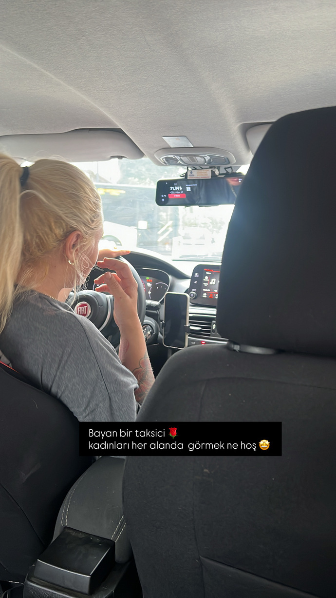 İlk defa karşılaştım siz de karşılaştınız mı hiç?