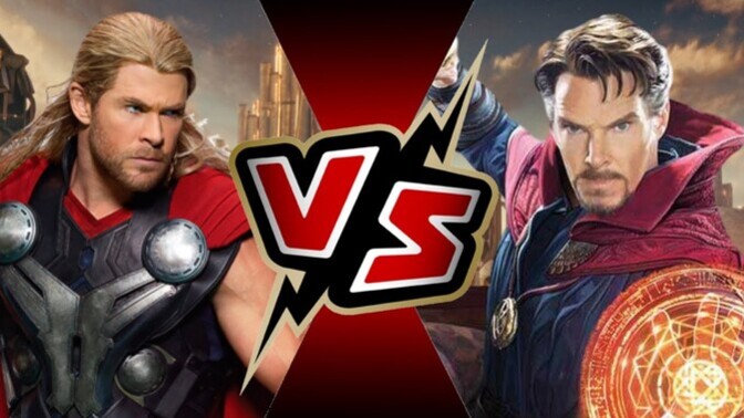 Doomsday'de Thor vs Doctor Strange karşılaşmasını görebiliriz. Sizce bu kapışmada kazanan hangisi olur?