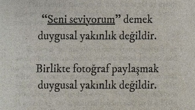 Sizce duygusal yakınlık tam olarak ne demek, fiziksel yakınlık olması şart mı?