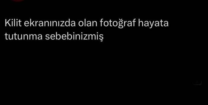 Kilit ekranınızda kimin resmi var?