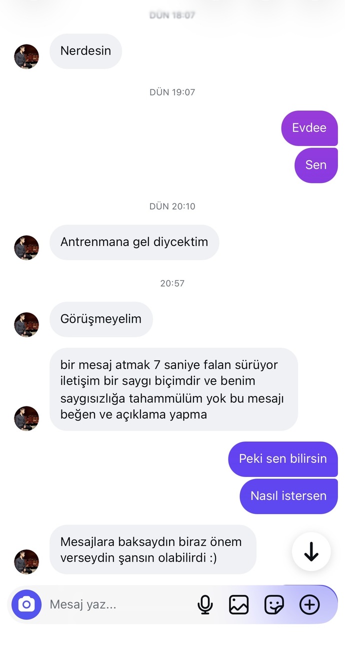 Yoksa bi aşk daha başlamadan bitti mi?