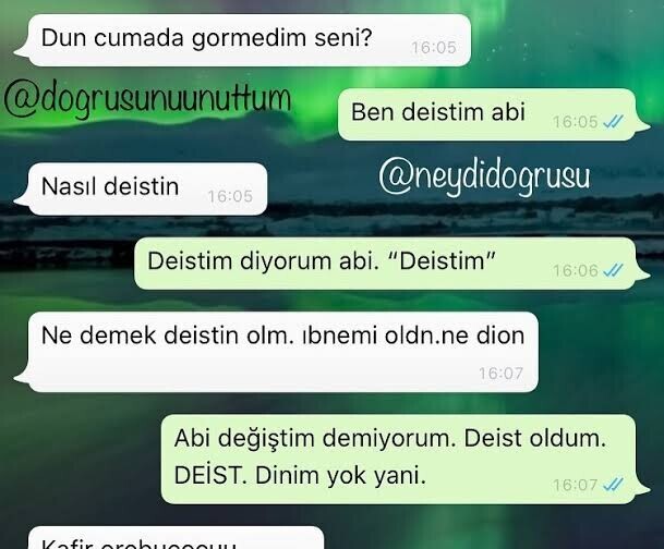 Deist biriyle evlenir misiniz?