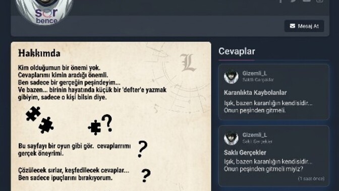 KızlarSoruyor'da gizemli bulduğunuz üye var mı?
