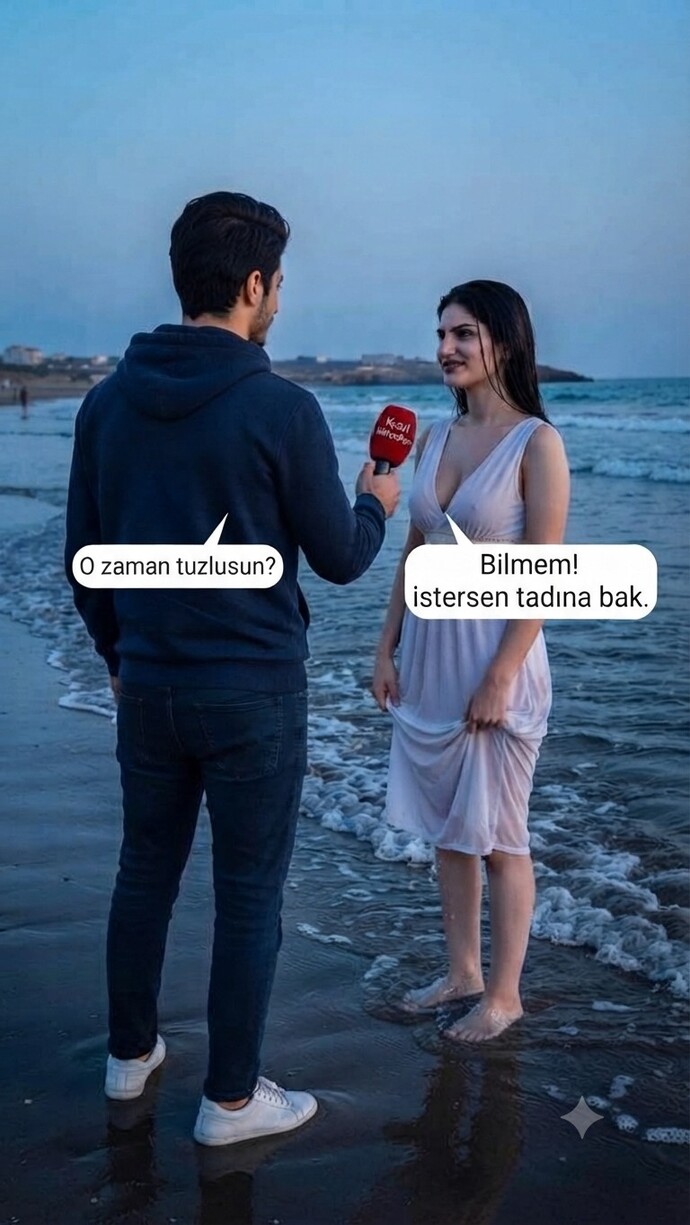 Tuzlu musun, şekerli misin?