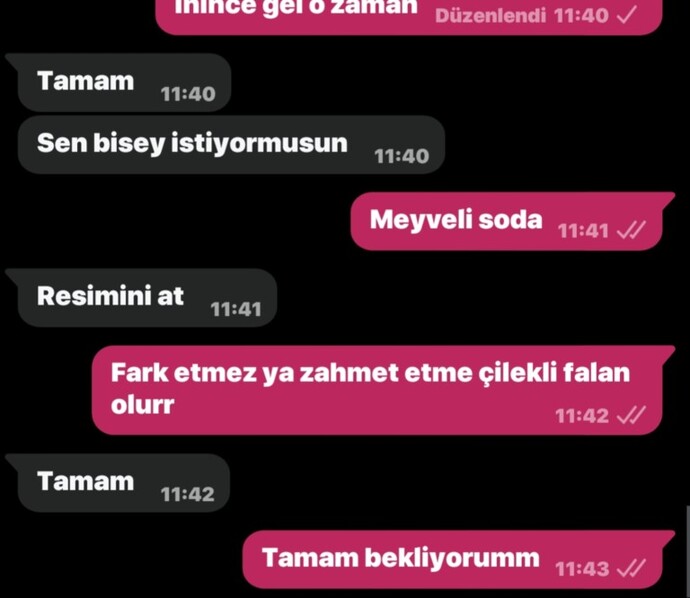 Sizin için kuryelik yapan arkadaşlarınız var mı?