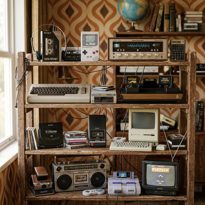 Nostaljik elektronik cihazları saklar mısınız?