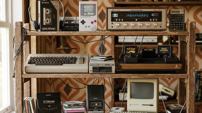 Nostaljik elektronik cihazları saklar mısınız?