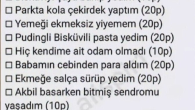 Ne kadar fakirsiniz testinde kaç puan aldınız?