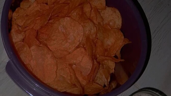 Benimle cips yer miydin?
