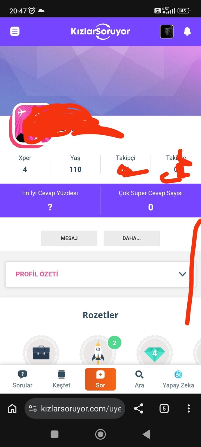 Burdan birine mesaj atmadan beni engellemis mi nasıl anlarım?