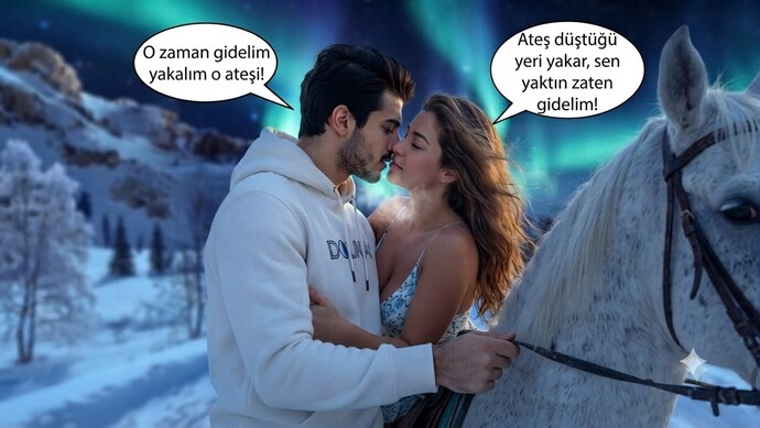 Aşkın ateşi seni yaktı mı, pişirdi mi?