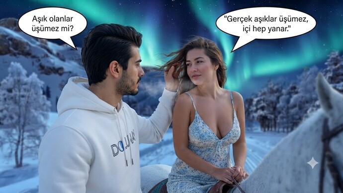 Aşkın ateşi seni yaktı mı, pişirdi mi?